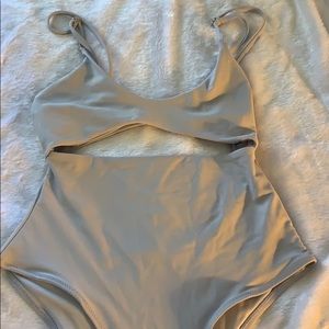 One piece bathing suit